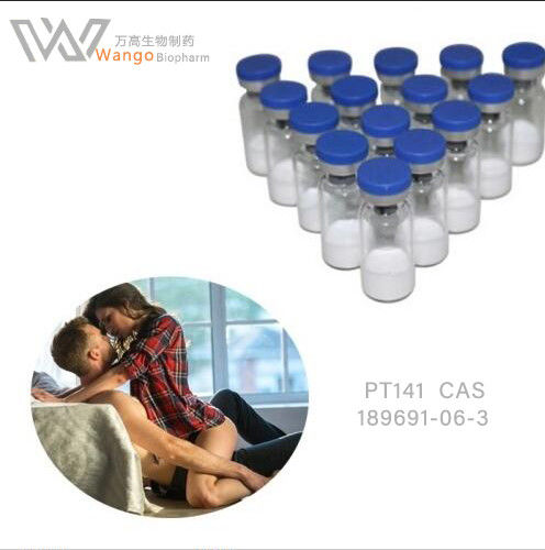 PT141 Pharmaceutical Peptide CAS 189691-06-3 Lyophilized Powder for Sex Enhancement with and Fast Effectiveness