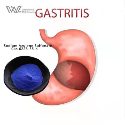 Sulfonato de guaiazuleno sódico 99% para la antiflogosis Cas 6223-35-4 de plantas naturales Extractos con y alta concentración
