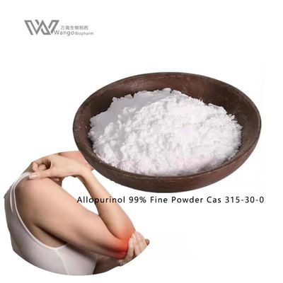 Alopurinol en polvo La mejor solución para la gota Ofrece 99% de alopurinol puro Cas 315-30-0 a precios competitivos