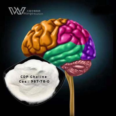 calidad Suplemento de colina CDP para la recuperación cerebral después de la operación Materia prima médica Entrega rápida CAS 987-78-0 fábrica